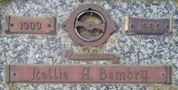 Nellie Alice <I>Zumwalt</I> Bembry 