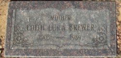 Edith Lura <I>Davis</I> Brewer 
