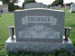 Bertha E. <I>Miller</I> Drummer 
