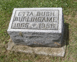 Esther “Etta” <I>Pond</I> Burlingame 
