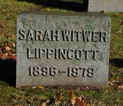 Sarah Gertrude <I>Witwer</I> Lippincott 