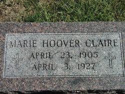 Marie Margarita <I>Hoover</I> Claire 