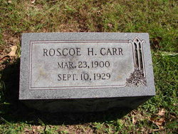 Roscoe H Carr 