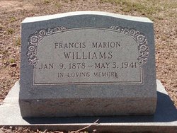 Francis Marion “Frank” Williams 