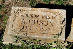 Woodrow Wilson Addison 
