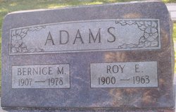Roy Edwin Adams 