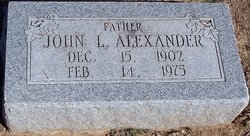 John L. Alexander 