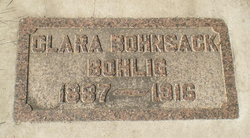 Clara S. <I>Bohnsack</I> Bohlig 