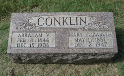 Mary Elizabeth <I>Butler</I> Conklin 