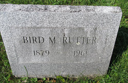 Bertha Florence “Bird” <I>Montgomery</I> Rutter 
