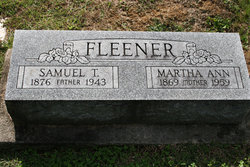Martha Ann <I>Fritch</I> Fleener 