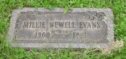 Millie <I>Neville</I> Evans 