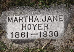 Martha Jane <I>McDaniel</I> Hoyer 