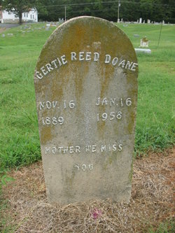 Gertie Anne <I>Fisher</I> Reed  Doane 