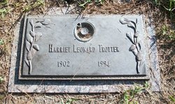 Harriet Florence <I>Moore</I> Leonard Trotter 