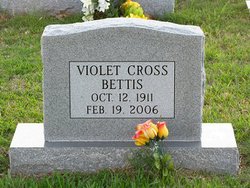 Violet Jane <I>Cross</I> Bettis 