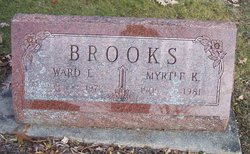 Myrtle K <I>Schneider</I> Brooks 