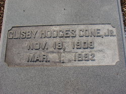 Clisby Hodges Cone Jr.