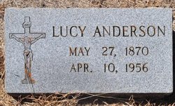 Lucy <I>Brady</I> Anderson 