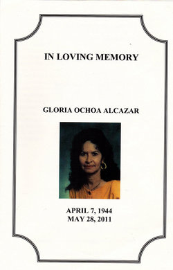Gloria <I>Ochoa</I> Alcazar 