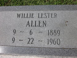 William Lester “Willie” Allen 