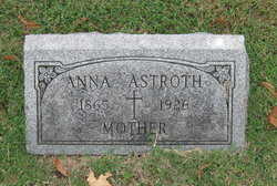 Anna <I>Bischoff</I> Astroth 