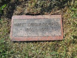 Harriet Isabella <I>Wagner</I> Dickerson 