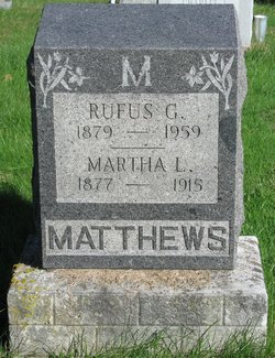 Rufus George Matthews 