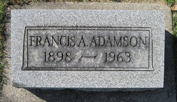 Francis Albert “Frank” Adamson 