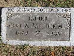 Dr Bert William Babcock 