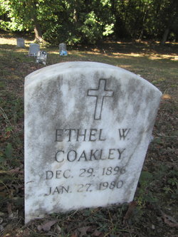 Ethel <I>Washington</I> Coakley 