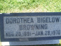 Dorothea <I>Bigelow</I> Browning 