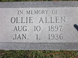 Ollie P. Allen 