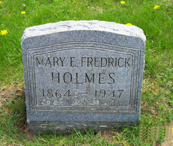 Mary Ella <I>Arnold</I> Fredrick Holmes 