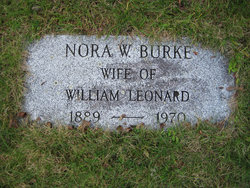 Nora W. <I>Burke</I> Leonard 