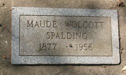 Maude <I>Wolcott</I> Spalding 