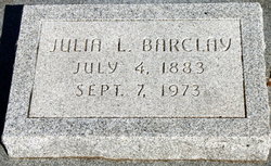 Julia L. <I>Sjogren</I> Barclay 