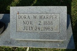 Dora Lilian “Nanny” <I>Welch</I> Harper 