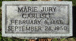 Marie Belle <I>Jury</I> Carlisle 