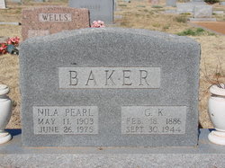 Nila Pearl <I>Clement</I> Baker 
