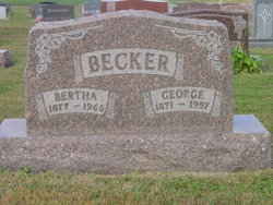 Bertha Rosa <I>Hamann</I> Becker 