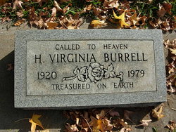 Virginia Helen <I>Ward</I> Burrell 