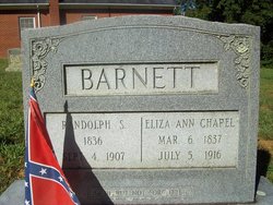 Eliza Ann <I>Chapell</I> Barnett 