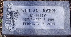 William Joseph “Bill” Menton 