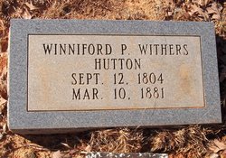 Winniford P. <I>Withers</I> Hutton 