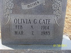 Olivia <I>Gartman Moak</I> Cate 