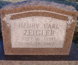 Henry Earl Zeigler 