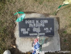 Doris Mae <I>Cobb</I> Parsons 