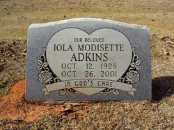 Elva Iola <I>Goodman</I> Modisette Adkins 