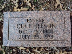 Mary Esther Culbertson 